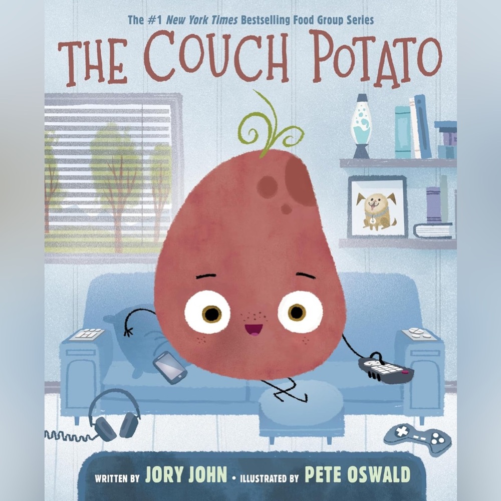 📚HP📚The Couch Potato – Hilarious Picture Book About Screen Time -The Food Series